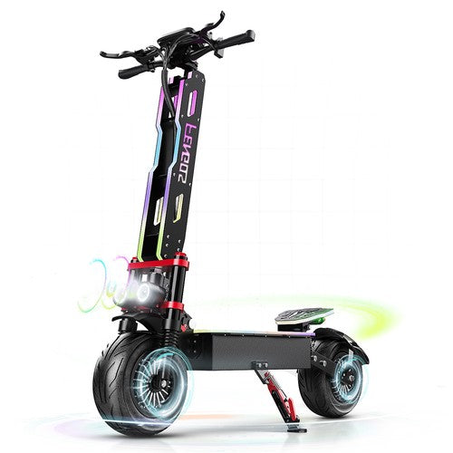 FENGQS GT9 elektrische scooter, 3500W*2 motor, 60V 38Ah