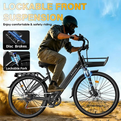 E·Bycco V1 elektrische fiets, 250W motor, 36V 15,6Ah