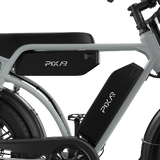 PIXAR® M9 Retro Elektrische Fiets 2× 48 V17.5Ah