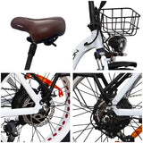 DRVETION CT20 elektrische fiets, 750W motor, topsnelheid 45km/u, 48V 15Ah Samsung