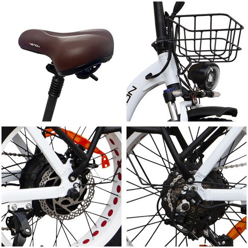 DRVETION CT20 elektrische fiets, 750W motor, topsnelheid 45km/u, 48V 15Ah Samsung