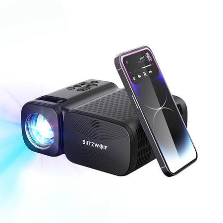 BlitzWolf BW-V3 Mini LED-beamer/projector, Wi-Fi + Bluetooth