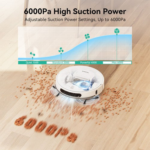 Tesvor S8 Pro 2-in-1 robotstofzuiger met dweilfunctie 6000Pa