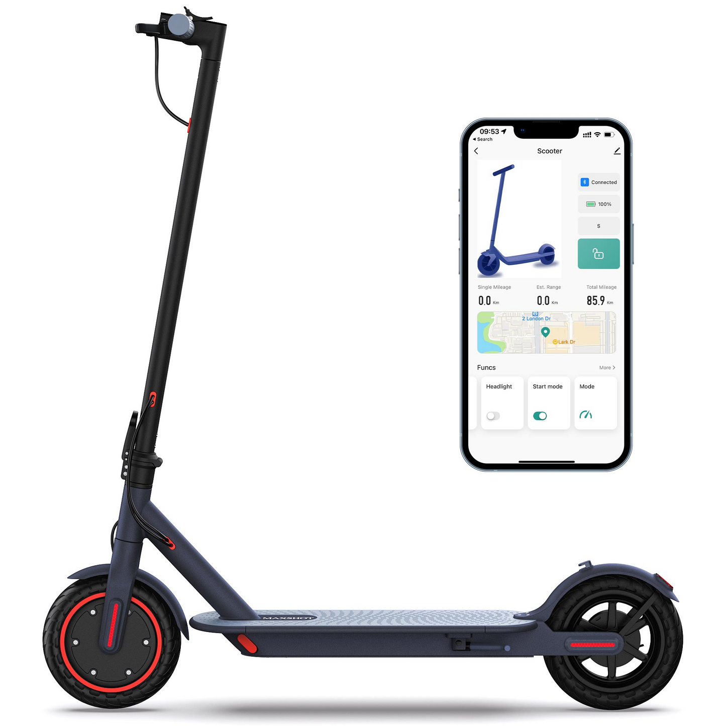 AOVOPRO 80 elektrische scooter 350 W