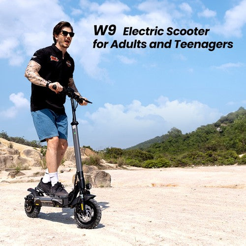 iScooter W9 elektrische scooter, 1000W motor, 48V 14Ah