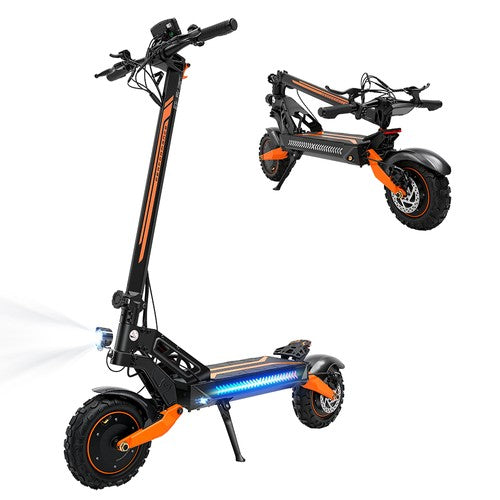 iScooter W12 Opvouwbare Elektrische Scooter, Dubbele 1500W Motoren, 52V 25Ah
