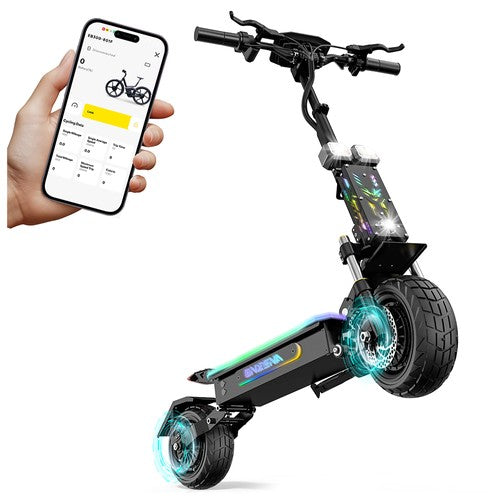 ONECNA GT7 Opvouwbare Elektrische Scooter, Dubbele 2800W Motoren, 60V 27Ah