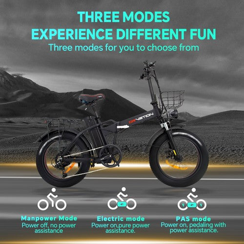 DRVETION AT20 Pro Elektrische Fiets, 750W BAFANG Motor, 48V 15Ah Samsung