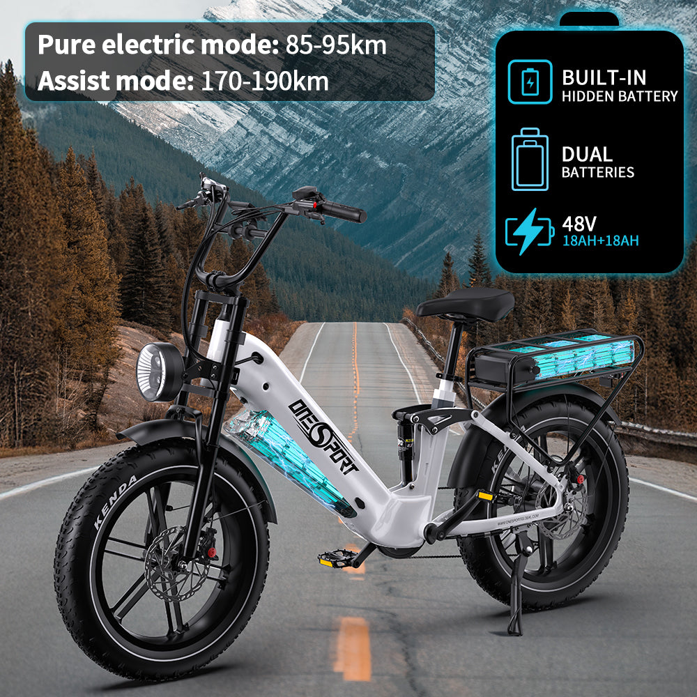Oneport OT08 Pro Full Suspension E-bike