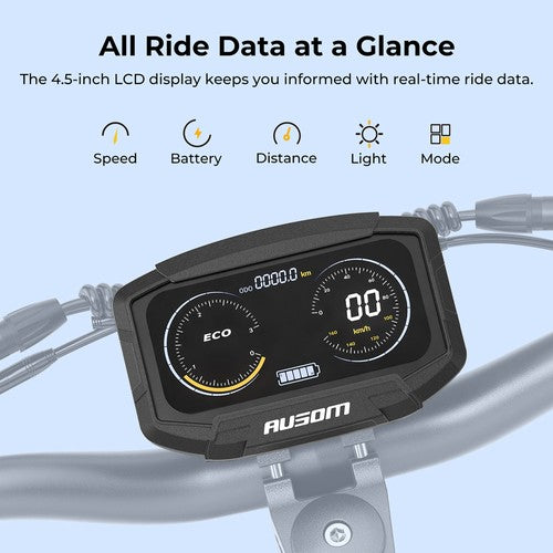 Ausom F1 Max elektrische scooter, 2x 1400W motor, 60V 20,8Ah