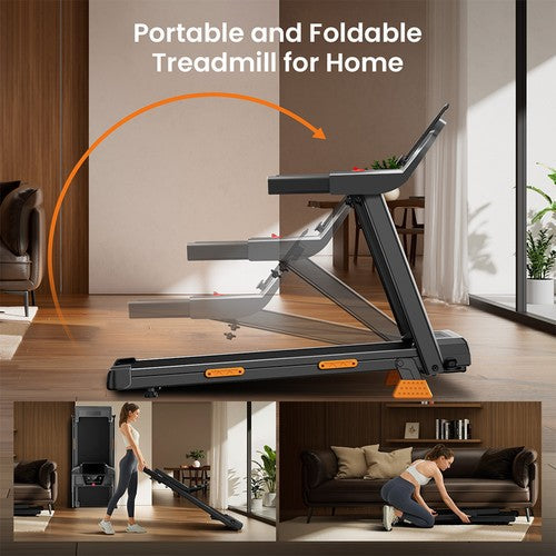 ROBORE SF20 opvouwbare loopband met 15% helling, 12 km/u