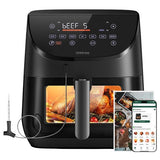 CHEFREE AF500 1700W 6,5L Airfryer, met slimme thermometer met sonde