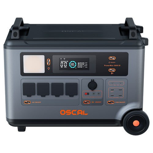 Oscal PowerMax 3600SE draagbare energiecentrale, 3600Wh