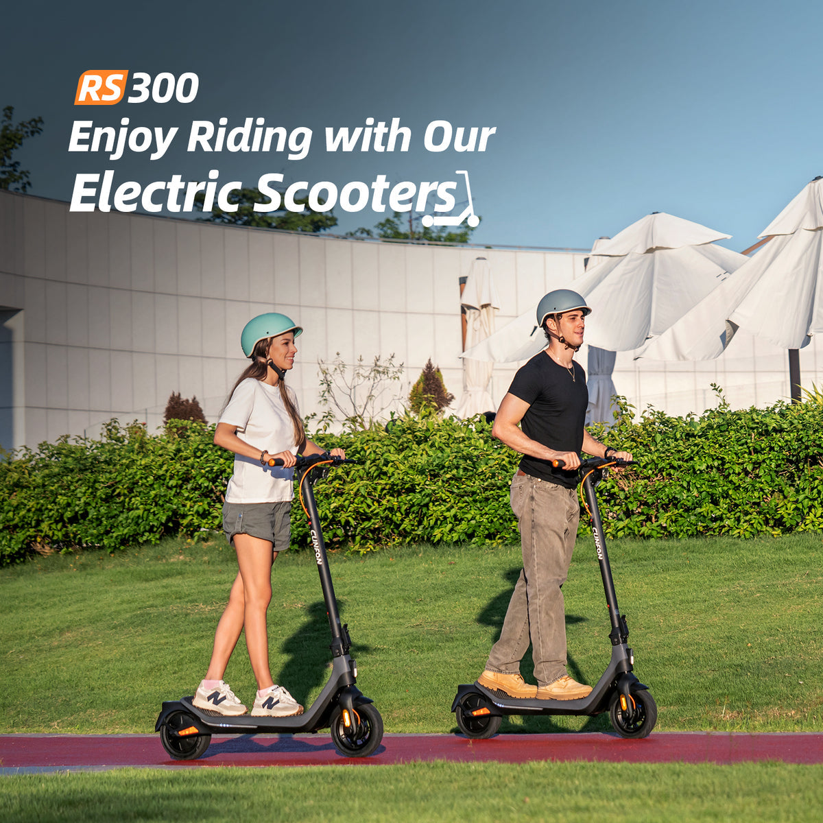 Cunfon RS300 elektrische scooter 500W