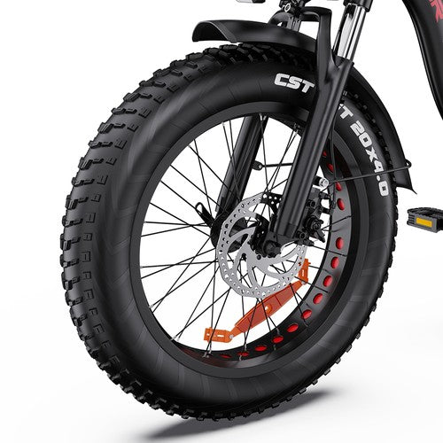 DRVETION CT20 Pro Opvouwbare Elektrische Fiets, 750W Motor, 48V 15Ah Samsung