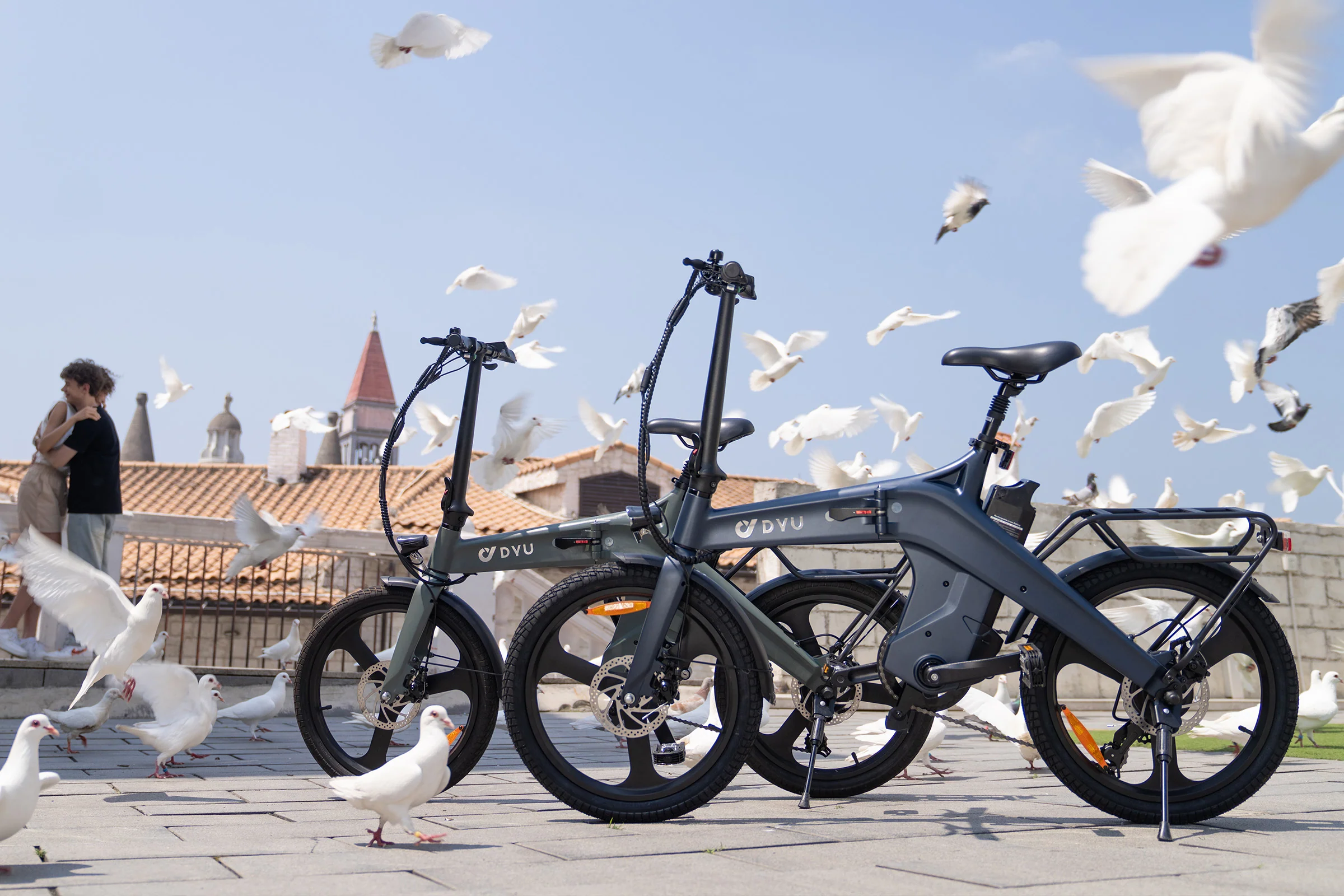 DYU T1 elektrische fiets