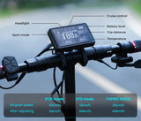 iScooter iX3 opvouwbare elektrische scooter met luchtbanden 800W