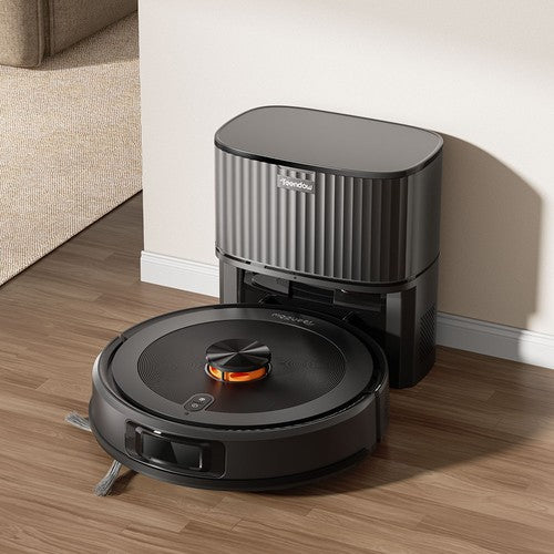 Teendow D10S MAX 2-in-1 robotstofzuiger en dweil met automatisch leegstation, 4500 Pa