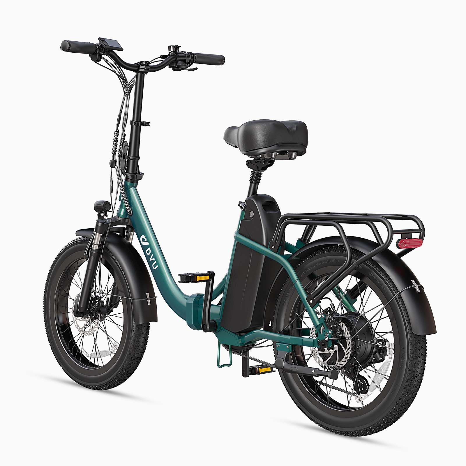 DYU C9 elektrische fiets voor lange afstanden
