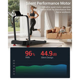 ROBORE U18F opvouwbare loopband met 15% hellingshoek, maximale snelheid 10,5 km/u