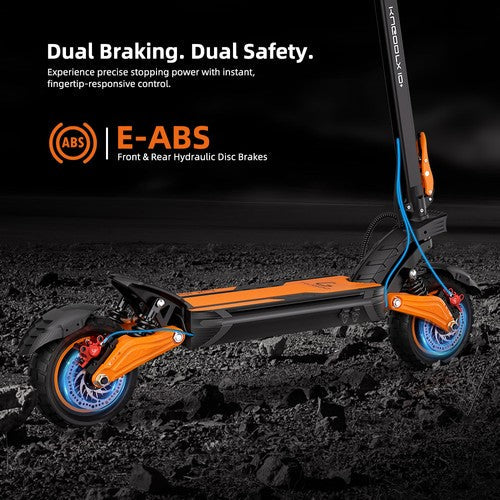 Kugoo LX10+ elektrische scooter, 2x 1400W motor, 60V 20,8Ah