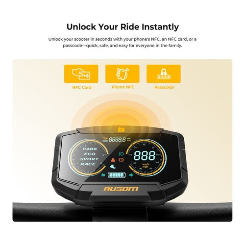 Ausom K20 elektrische scooter 1100W