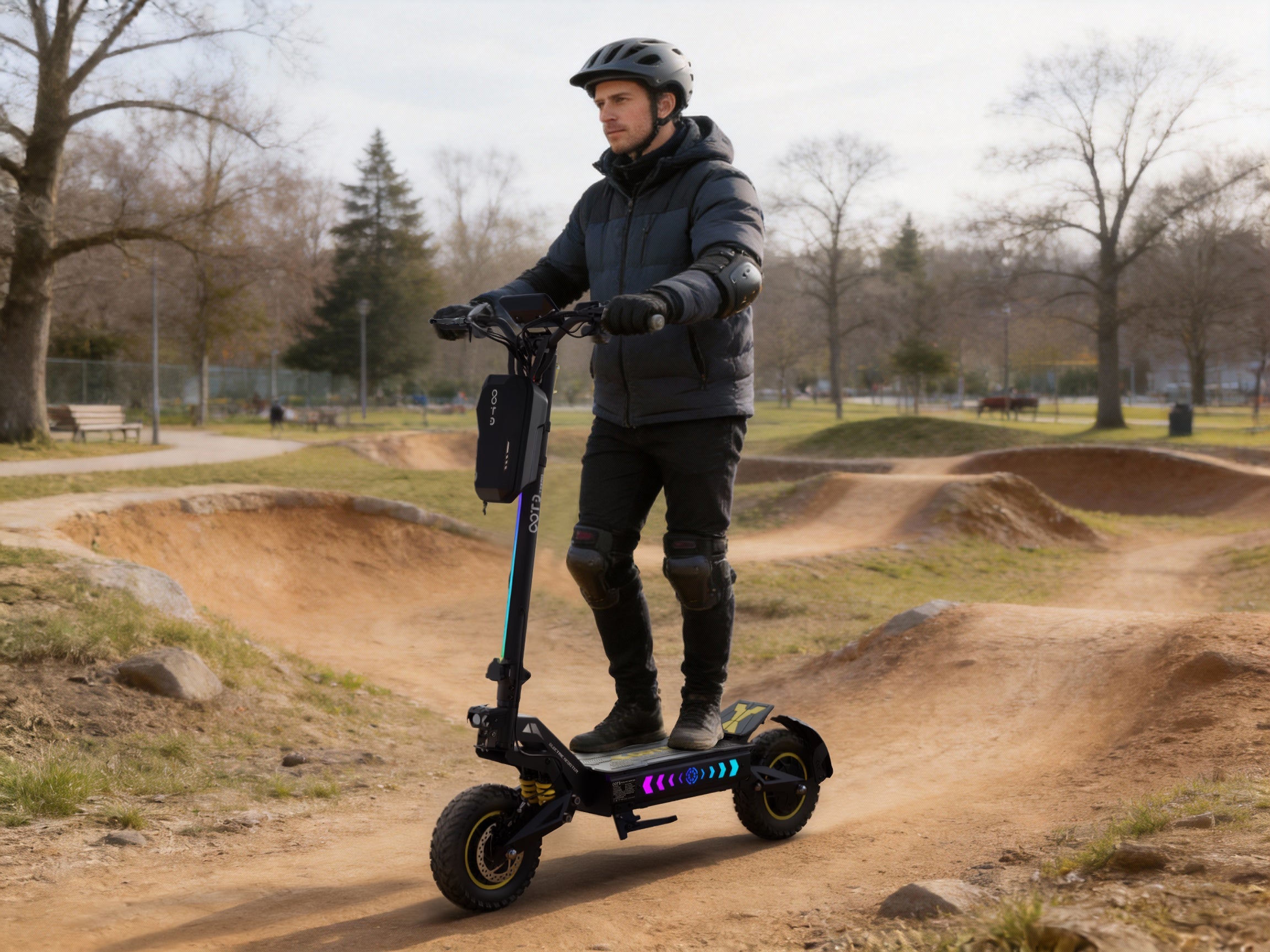 OOTD T10 Pro elektrische scooter 900W*2x