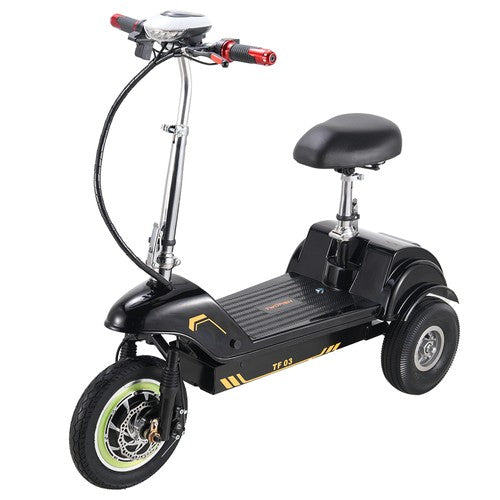 TWOFISH TF03 elektrische scooter met afneembaar zadel, 350W motor, 48V 15Ah