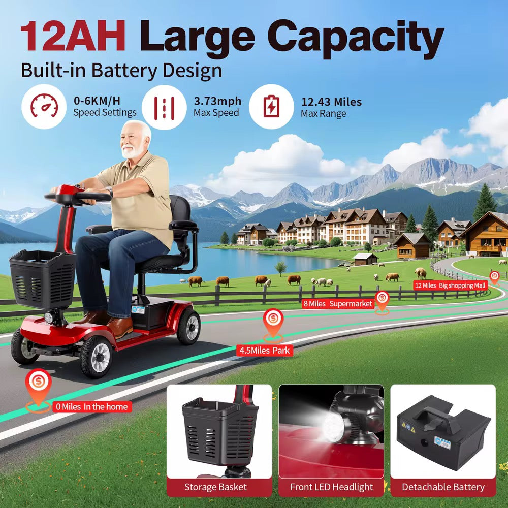 Seedream S-02 Elektrische Scootmobiel 12Ah