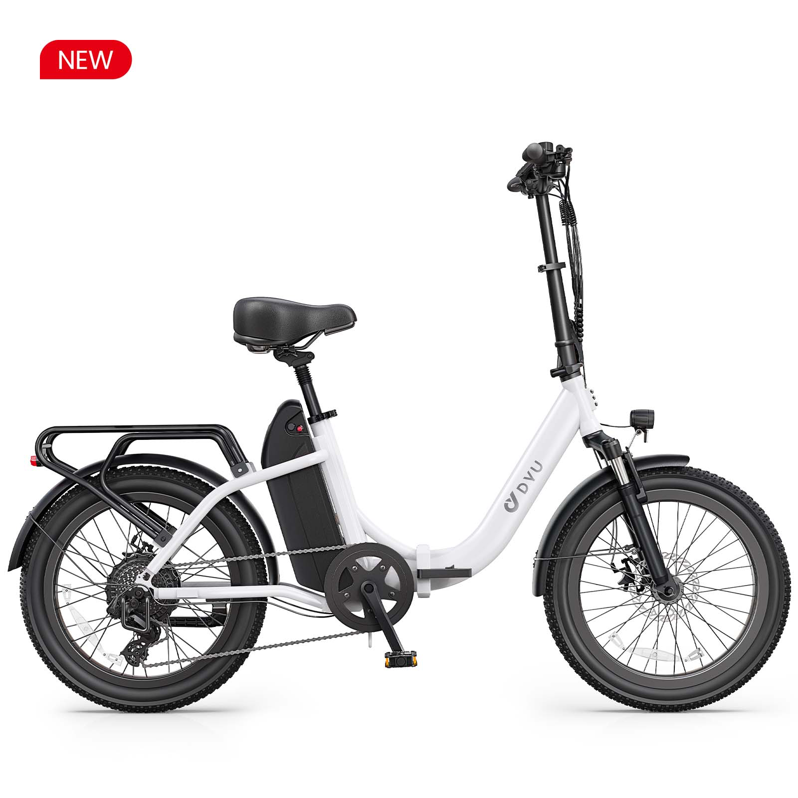 DYU C9 elektrische fiets voor lange afstanden