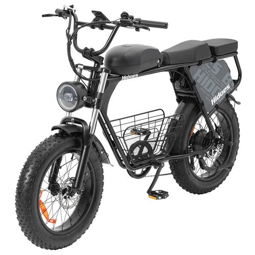 Hidoes B9 elektrische fiets, 750W motor, 48V 18.2Ah+15.6Ah dubbele accu
