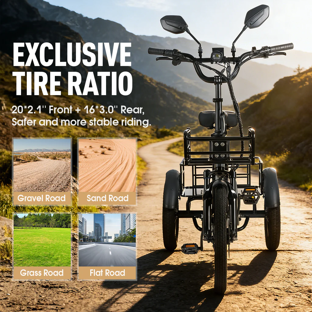 Cysum AG1 Pro Opvouwbare Elektrische Driewieler