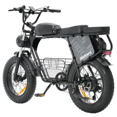 Hidoes B9 elektrische fiets, 750W motor, 48V 18.2Ah+15.6Ah dubbele accu