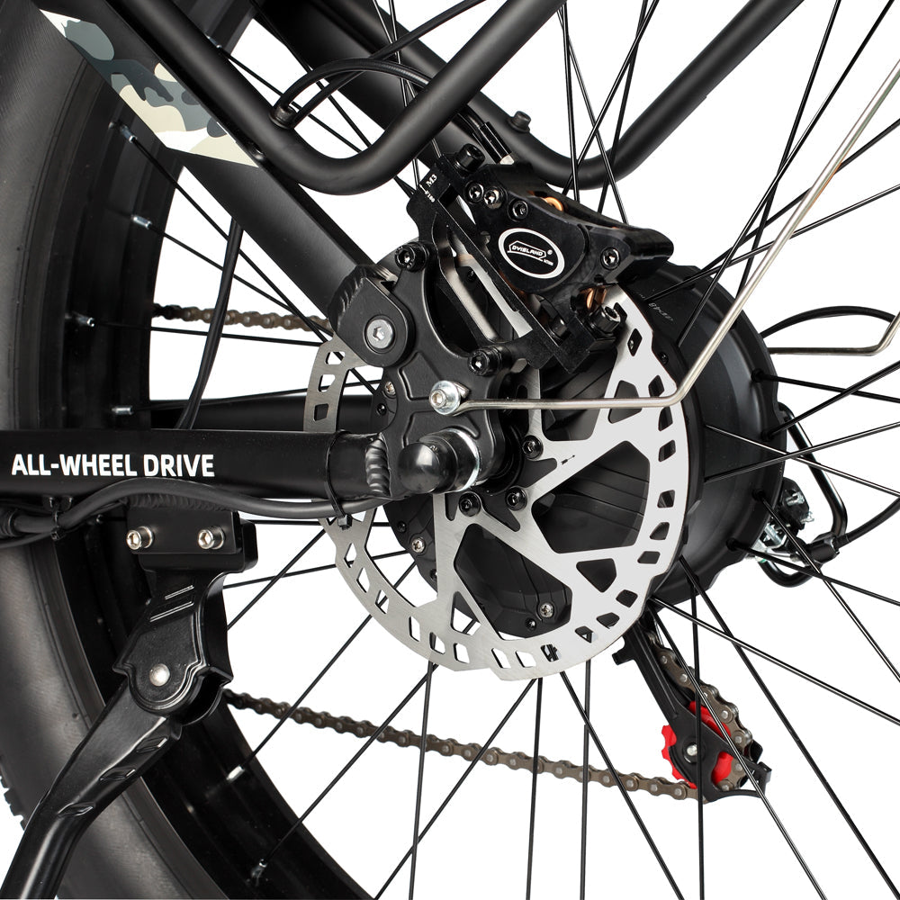 PHILODO Jumbo Dual Motor Dubbele Accu Volledig Geveerde Elektrische Fiets