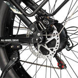 PHILODO Jumbo Dual Motor Dubbele Accu Volledig Geveerde Elektrische Fiets