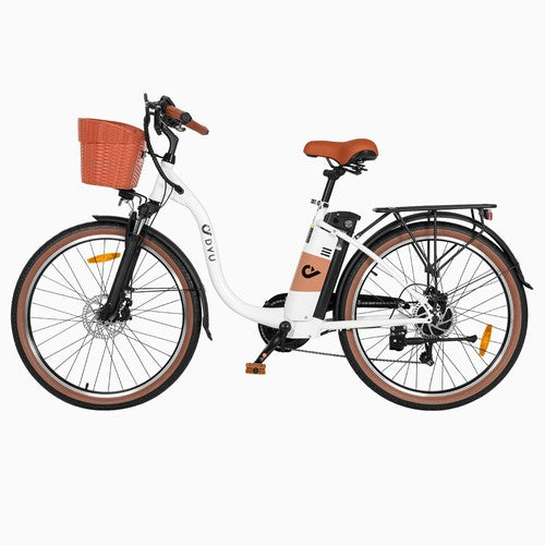 DYU C6 Pro elektrische fiets, 250W motor, 36V 15.6Ah