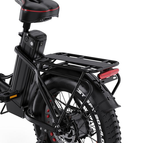 DRVETION CT20 Pro Opvouwbare Elektrische Fiets, 750W Motor, 48V 15Ah Samsung