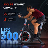 MERACH S38 magnetische hometrainer, maximaal draagvermogen 136 kg