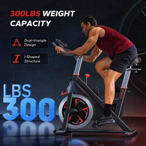 MERACH S38 magnetische hometrainer, maximaal draagvermogen 136 kg
