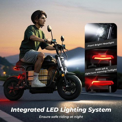 iScooter DX5 elektrische scooter, 1500W motor, 48V 15,6Ah