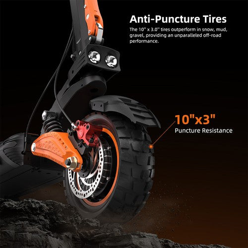 Kugoo LX10+ elektrische scooter, 2x 1400W motor, 60V 20,8Ah