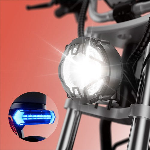 iScooter DX5Pro Elektrische Scooter 2000W Motor, 52V 20Ah
