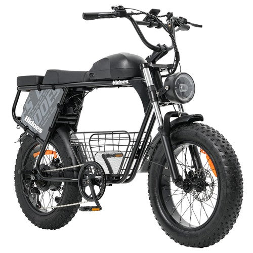 Hidoes B9 elektrische fiets, 750W motor, 48V 18.2Ah+15.6Ah dubbele accu