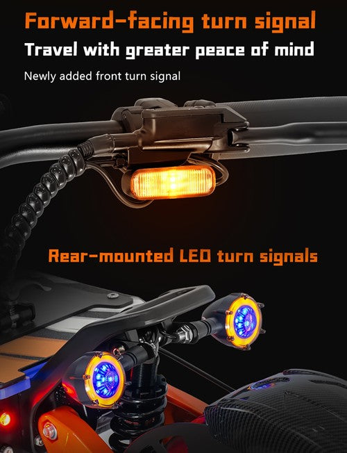 BOYUEDA M2 elektrische step, 10000W dubbele motor, 95km/u