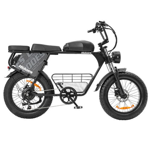 Hidoes B9 elektrische fiets, 750W motor, 48V 18.2Ah+15.6Ah dubbele accu