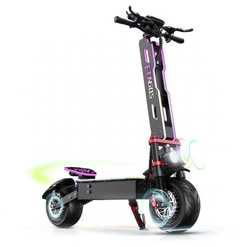 FENGQS GT9 elektrische scooter, 3500W*2 motor, 60V 38Ah