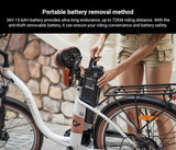 DYU C6 Pro elektrische fiets, 250W motor, 36V 15.6Ah