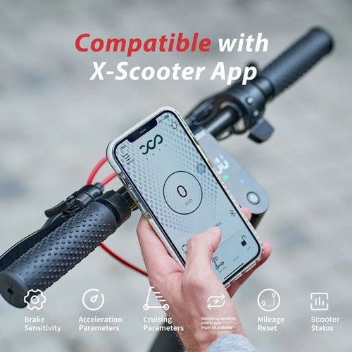 iScooter W8 elektrische scooter met 500W motor, 48V en 10,4Ah accu.