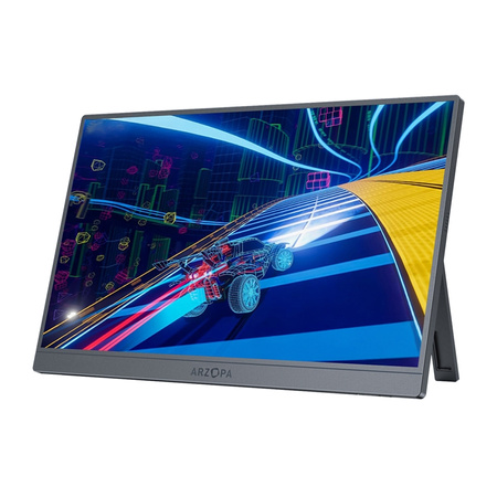 Arzopa Z1FC zilvergrijze 16,1" draagbare monitor