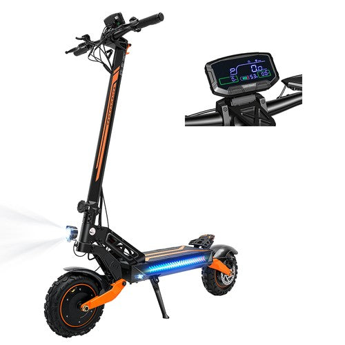 iScooter W12 Opvouwbare Elektrische Scooter, Dubbele 1500W Motoren, 52V 25Ah
